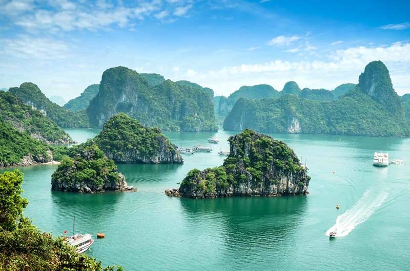 The Islands of ha long bay